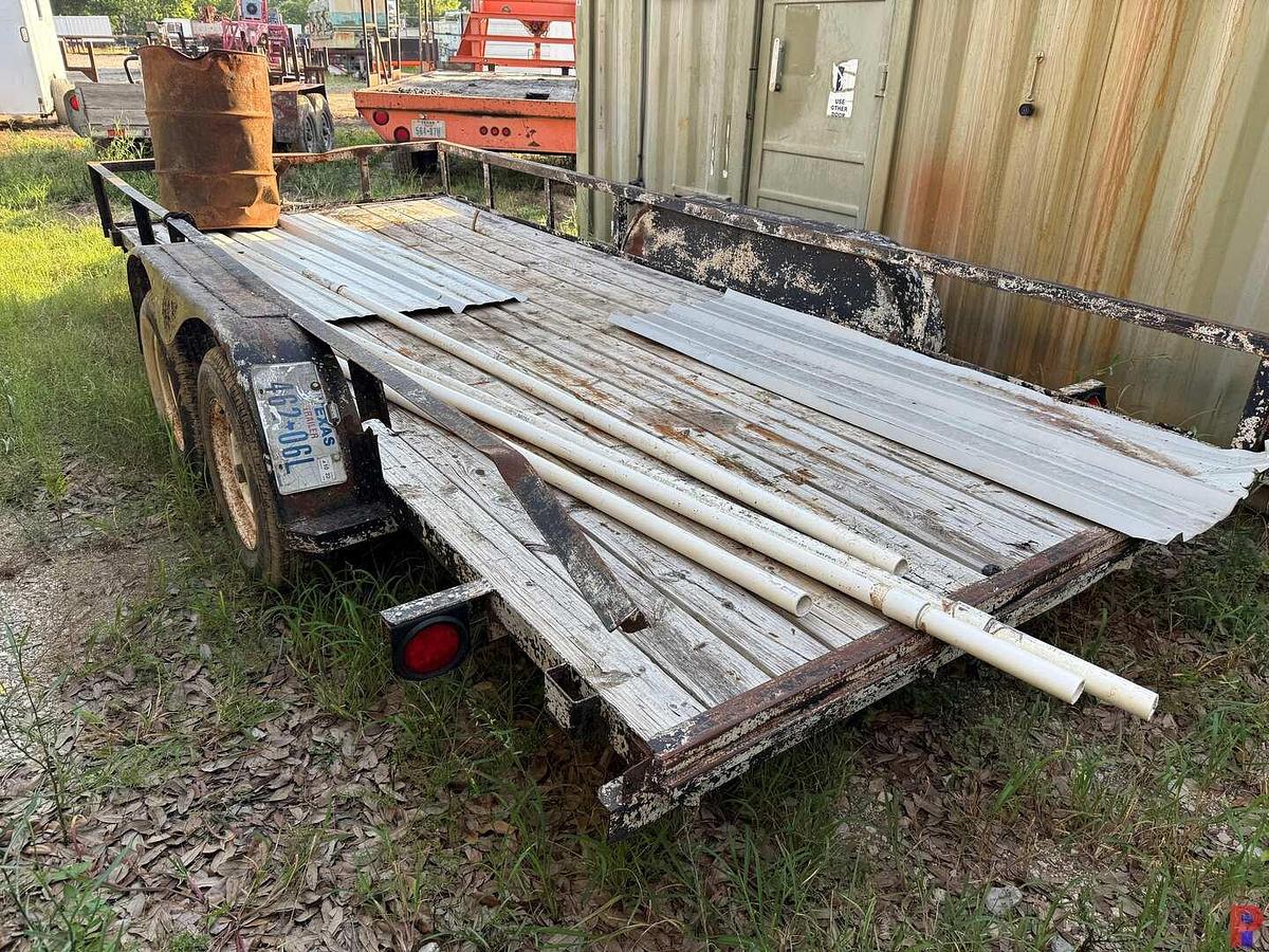 Used 1998 16’ T/A BUMPER PULL UTILITY TRAILER