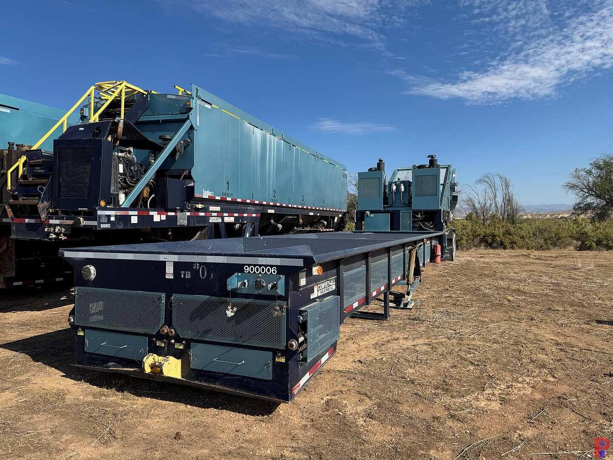 Used CONVEY ALL T-BELT FRAC SAND CONVEYOR TRAILER