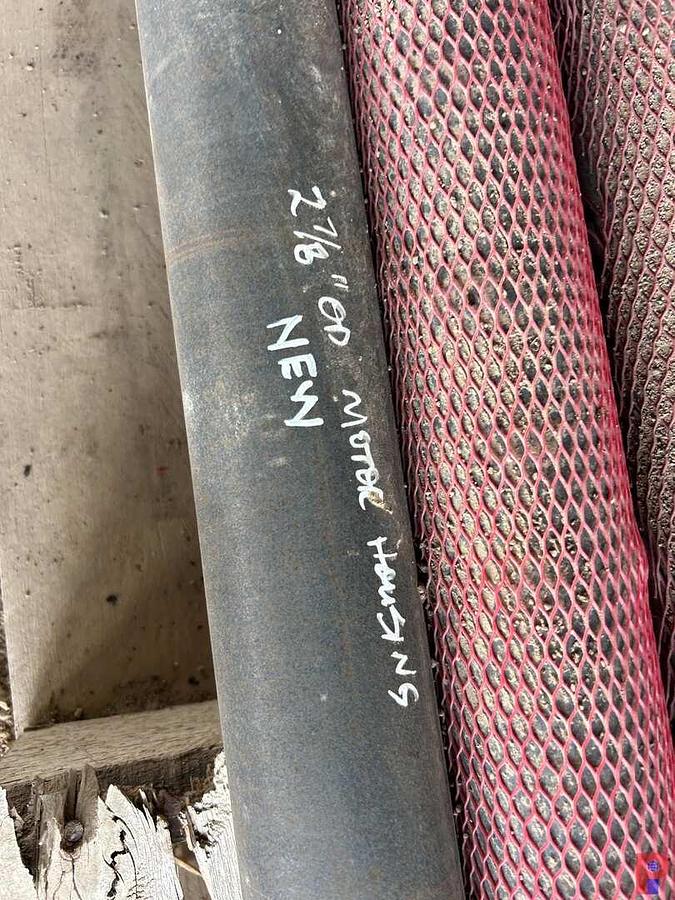 Used PALLET OF (13) UNUSED 2-7/8” MOTOR HOUSINGS