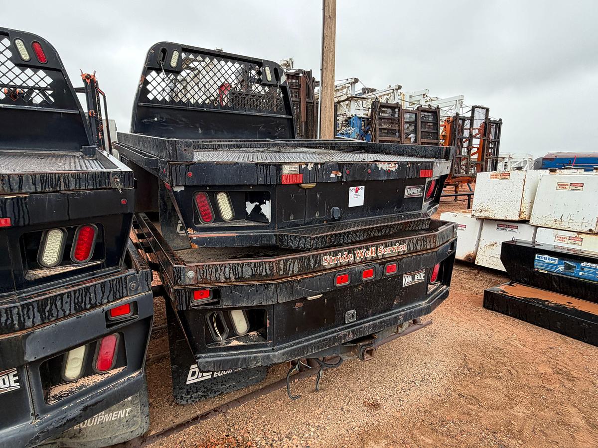 Used (2) KNAPHEIDE Steel Pickup Flatbeds