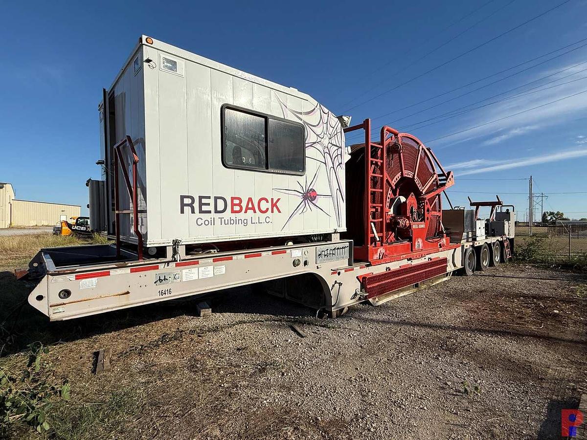 Used 2012 SERVA GROUP 54’ X 102” 4-AXLE 2” COIL TUBING TRAILER