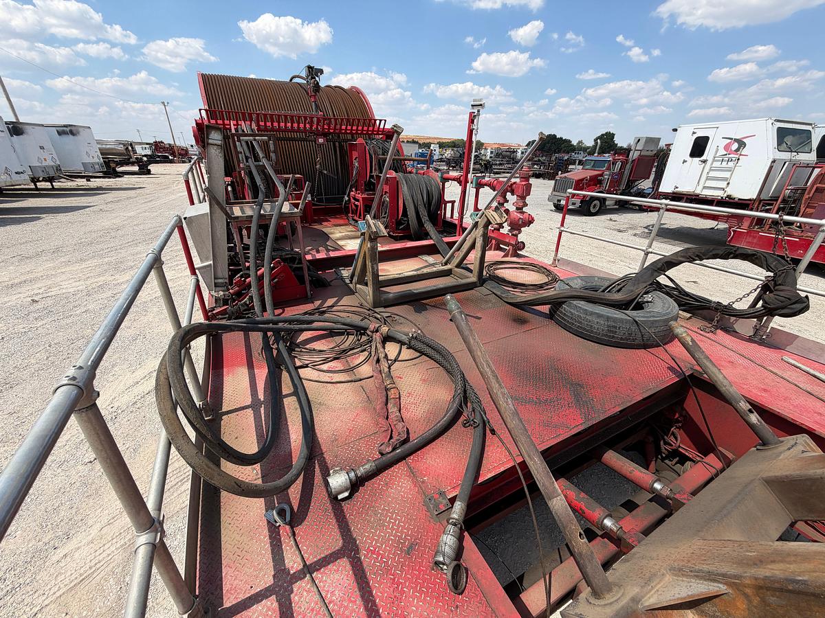 Used 2019 Hydra Rig 2-3/8” 14ft6in wide Coil Tubing Reel Trailer