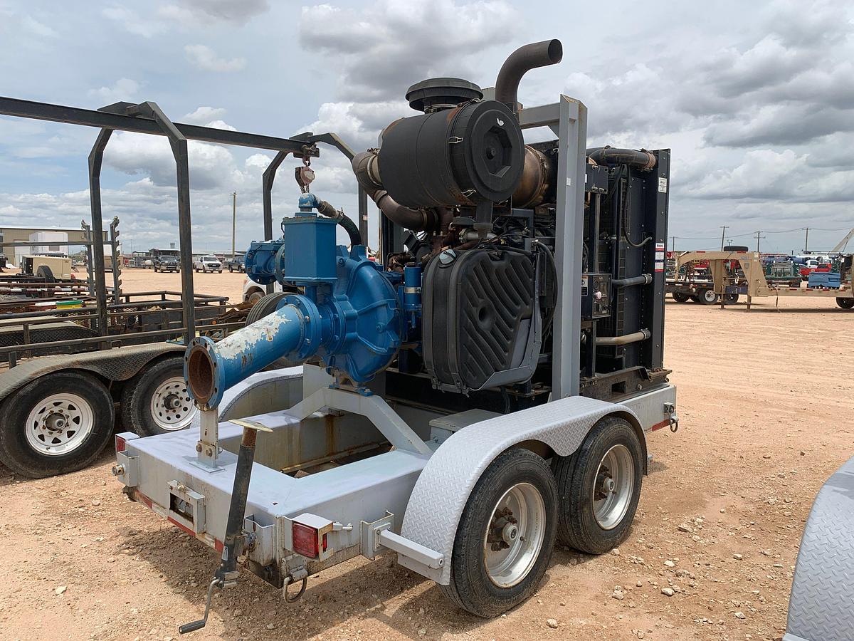 Used 2019 RWN PUMP & FABRICATION PIONEER 6 X 8 WATER TRANSFER PUMP TRAILER