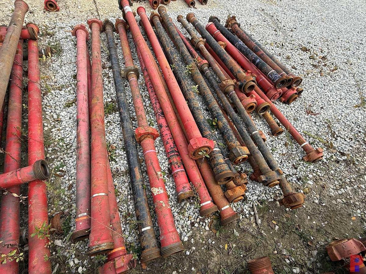 Used (20 X $) (20) 5’-10’ JTS 3” FIG 1502 15K WP & SOME 2” FLOW IRON