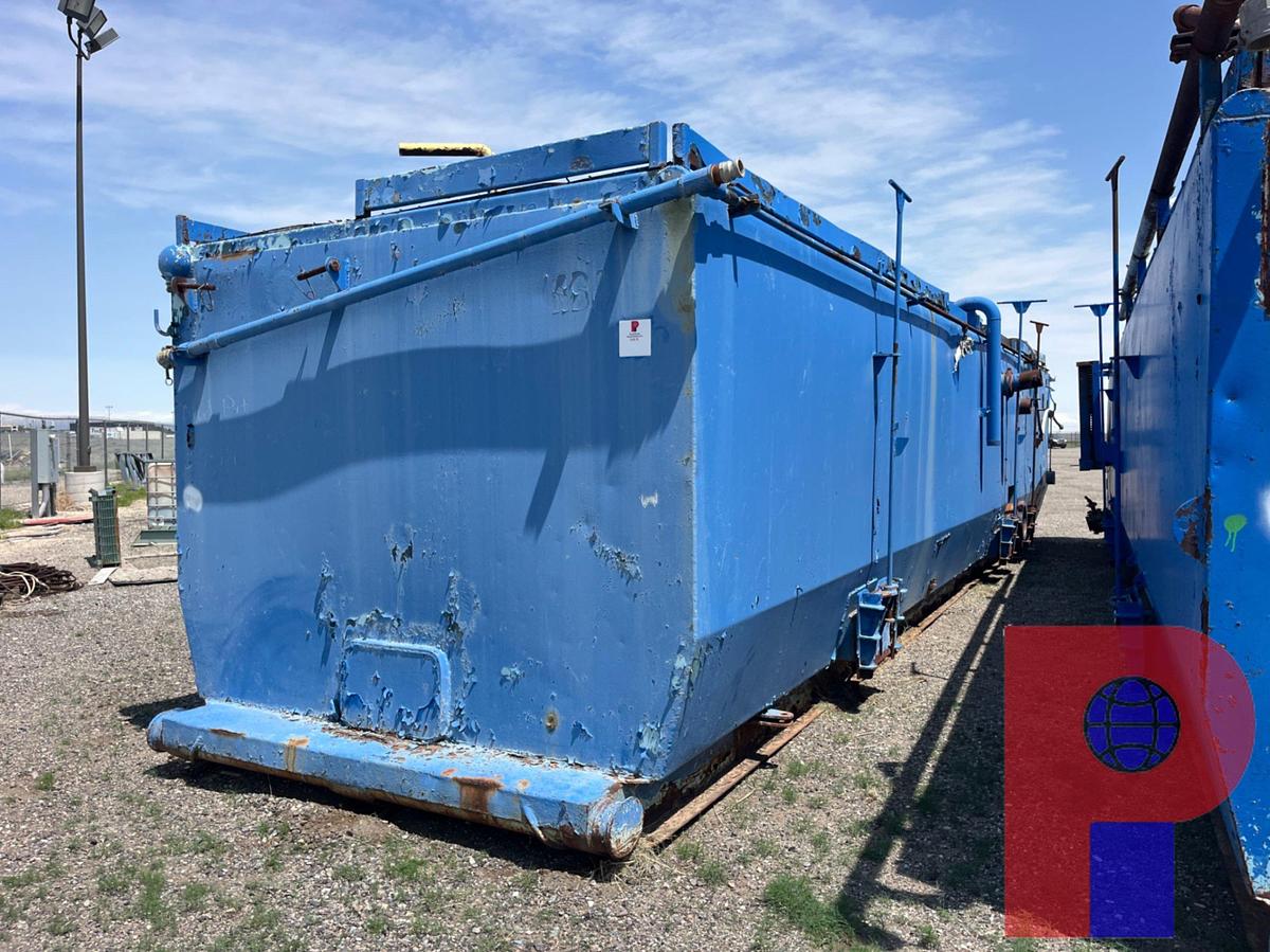 Used 42X10X10 3 COMP. MUD TANK