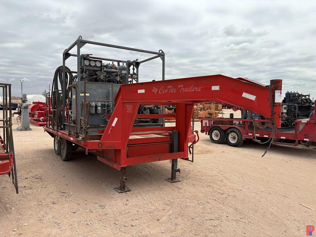 Used 3-STATION CLOSING UNIT MTD ON 2011 CENTEX T/A GOOSENECK TRAILER