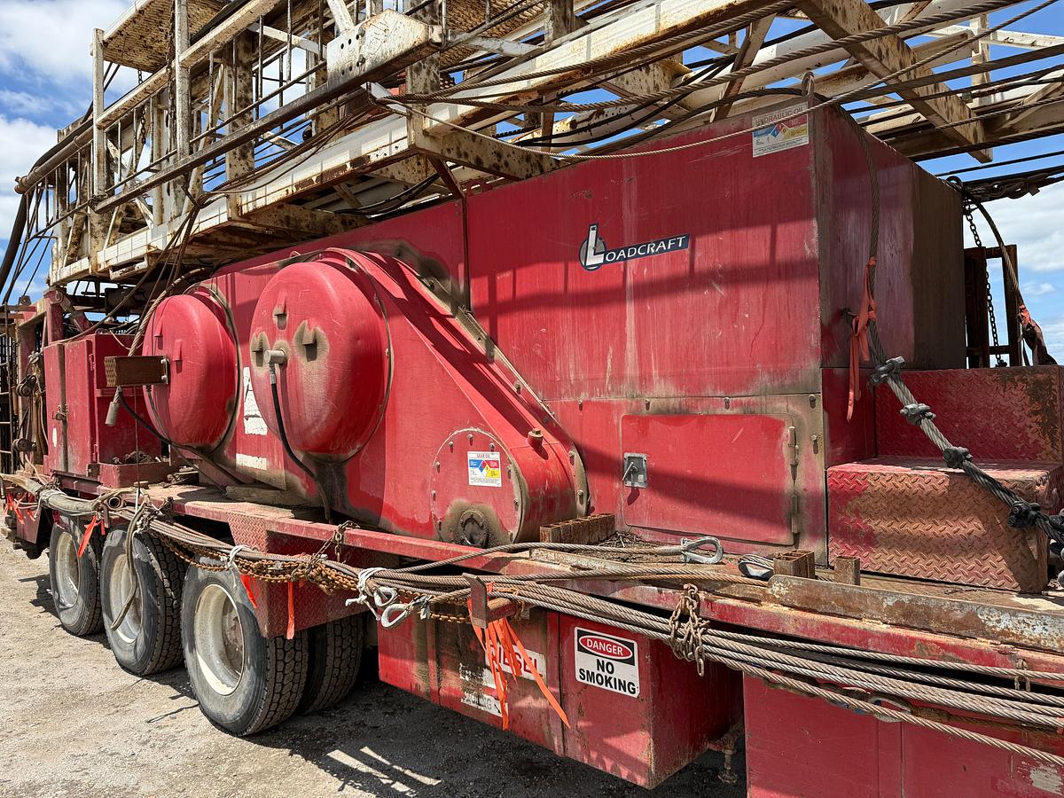 Used 2008 LOADCRAFT 550 DD 96’-225K 5-AXLE WELL SERVICE WORKOVER RIG