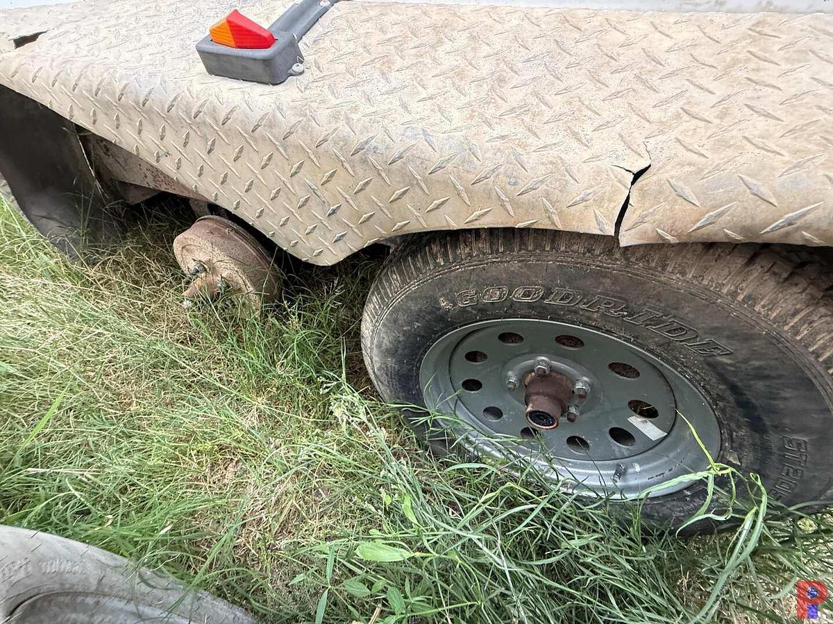 Used 2015 FOREST RIVER 12’ T/A BUMPER PULL CREW / DOGHOUSE TRAILER