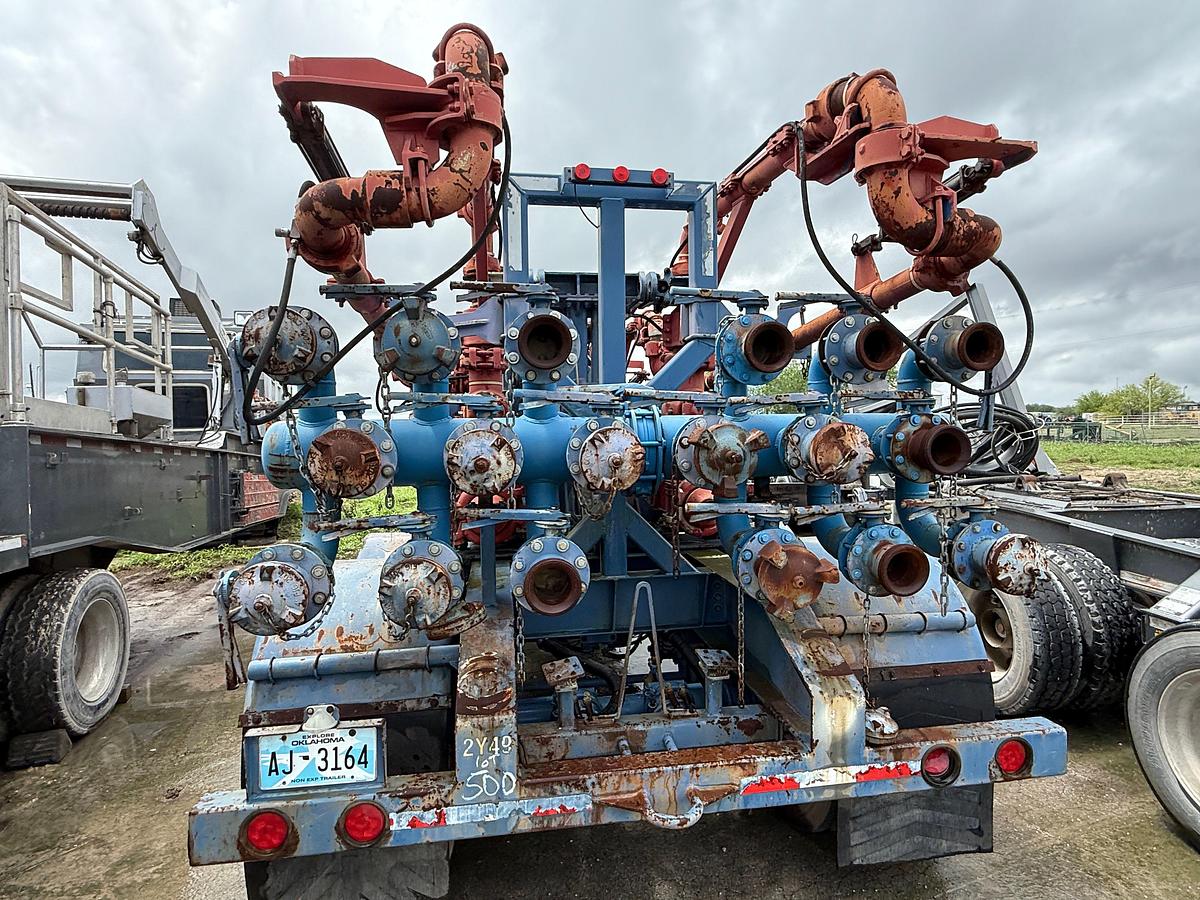 Used 2012 WORLEY WELDING WORKS T/A FRAC MISSILE MANIFOLD TRAILER