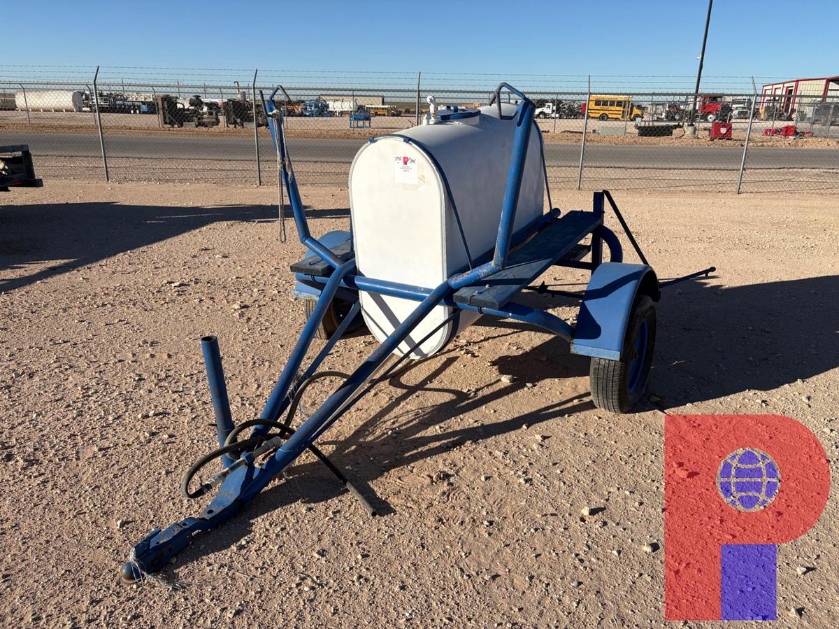 Used NEW HOLLAND 10' SPRAY RIG TANK TRAILER W/ 3 POINT AUX. TANK