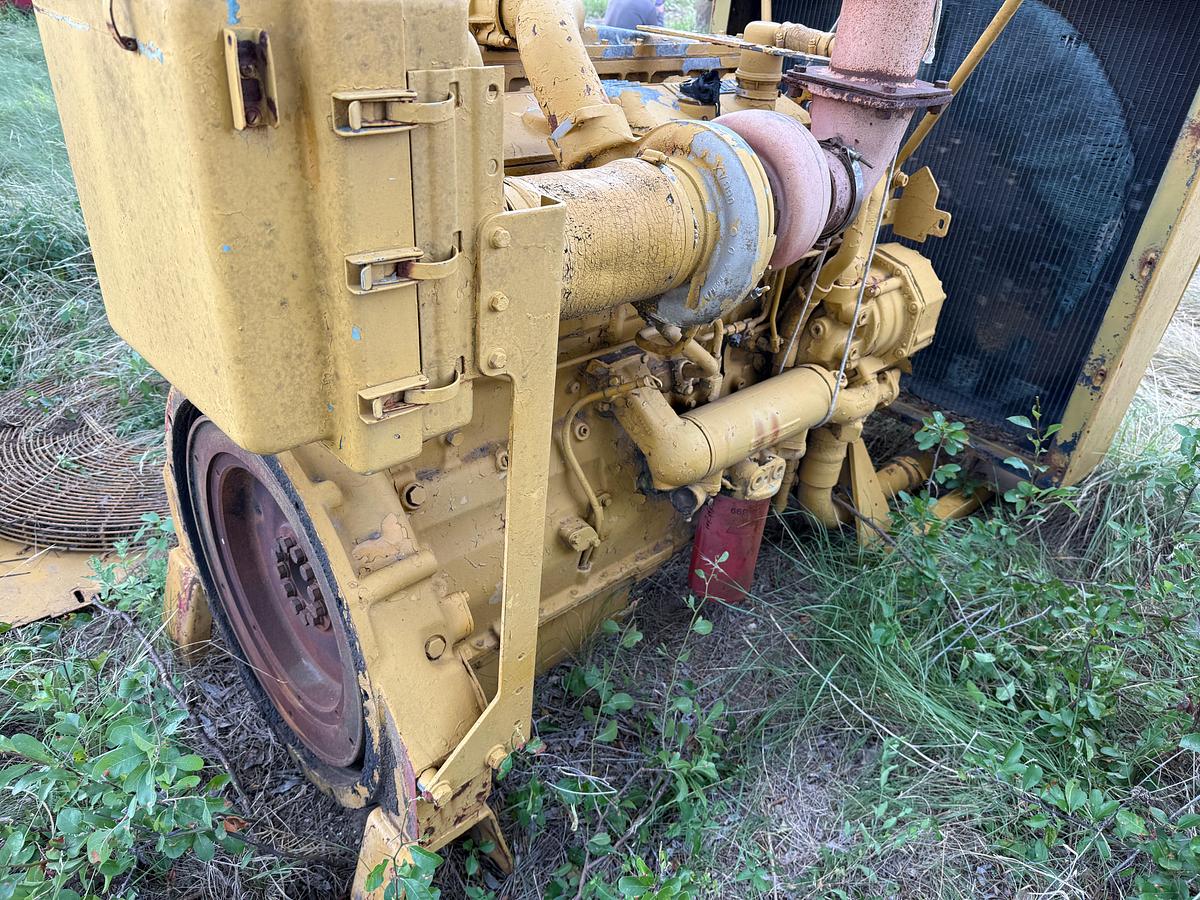 Used CATERPILLAR 3406TA DIESEL ENGINE & RADIATOR