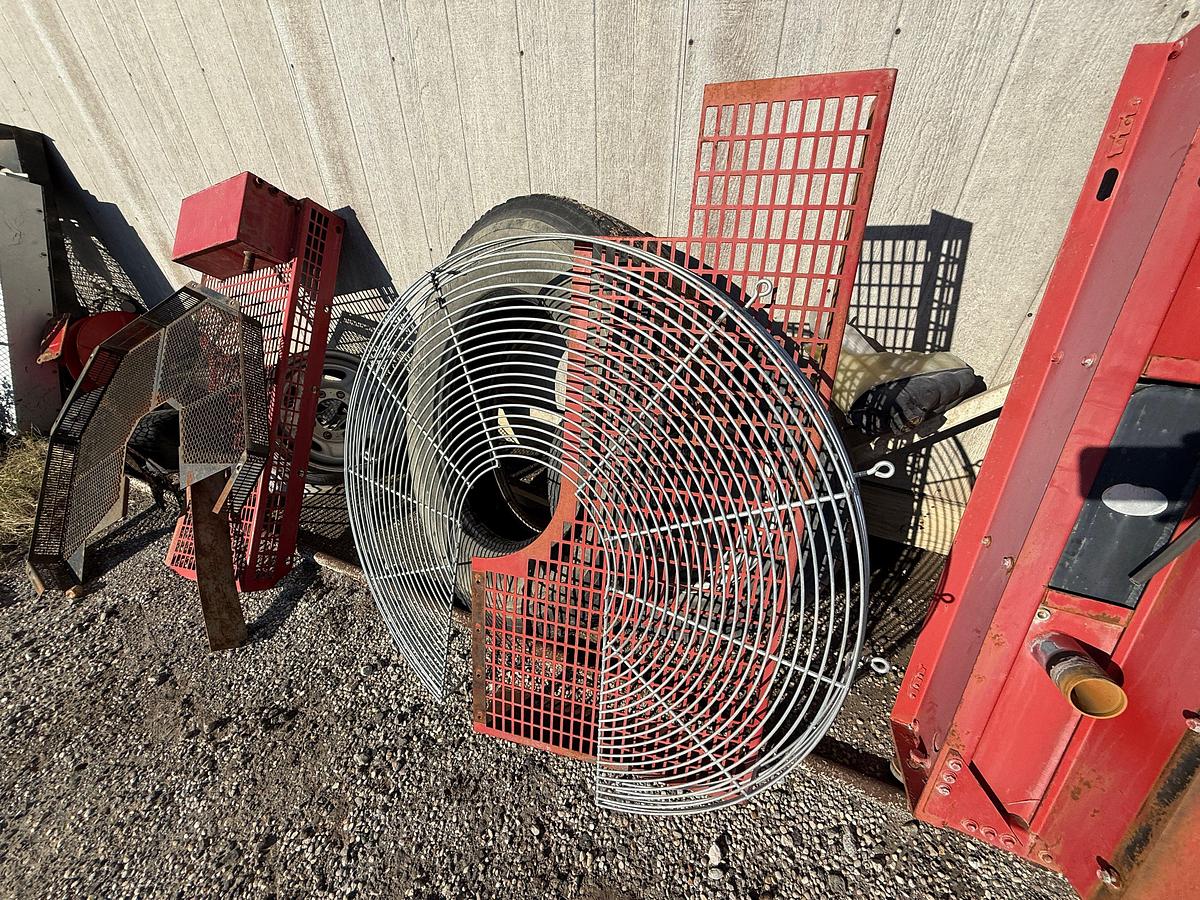 Used (1) 53”L X 10”W X 59”H & (1) 44”L X 11” X 53”H CAC / RADIATOR & RELATED GAURDS