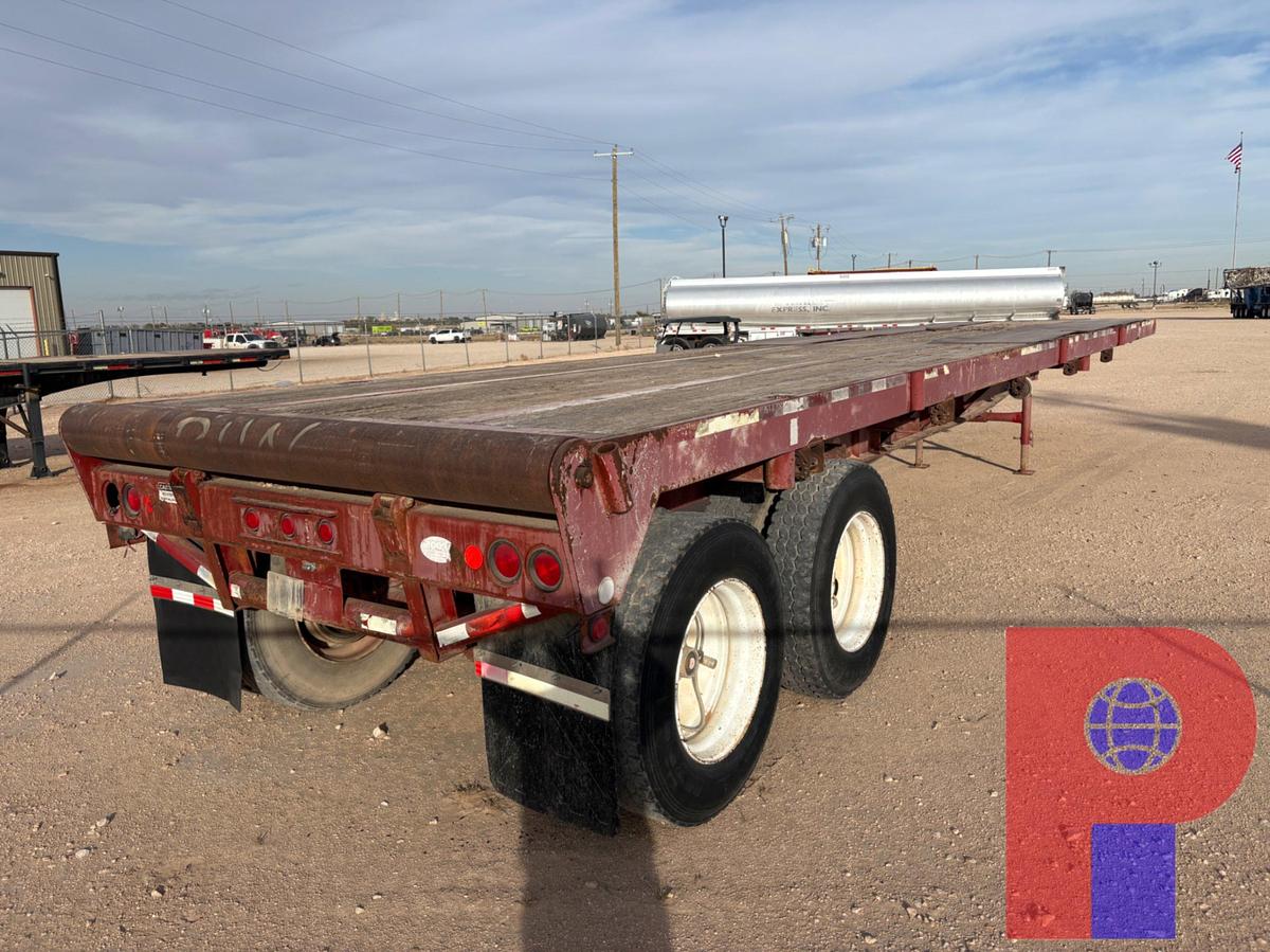 Used LUFKIN 40’ X 102” T/A FLATBED TRAILER