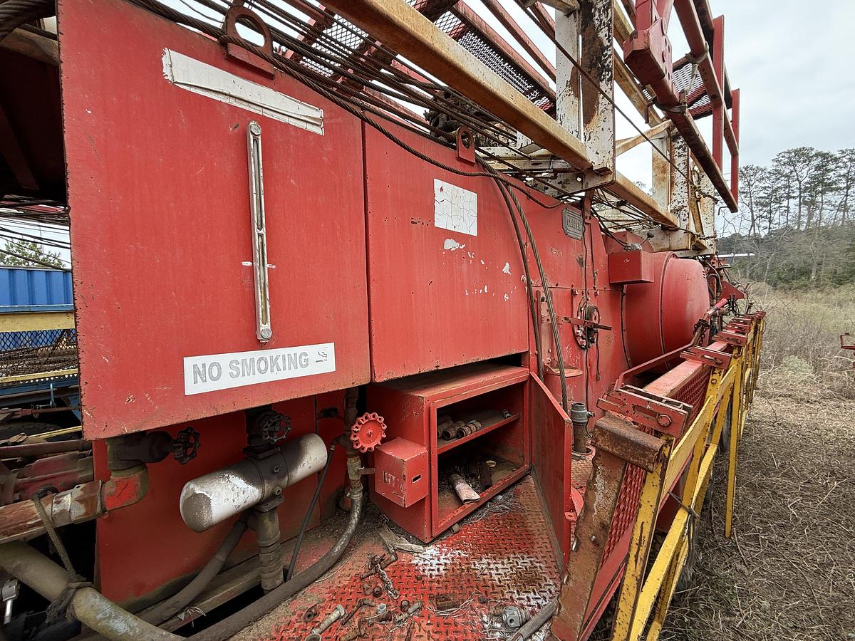 Used 1982 COOPER LTO 350 DD 97’-200K 5-AXLE WELL SERVICE WORKOVER RIG