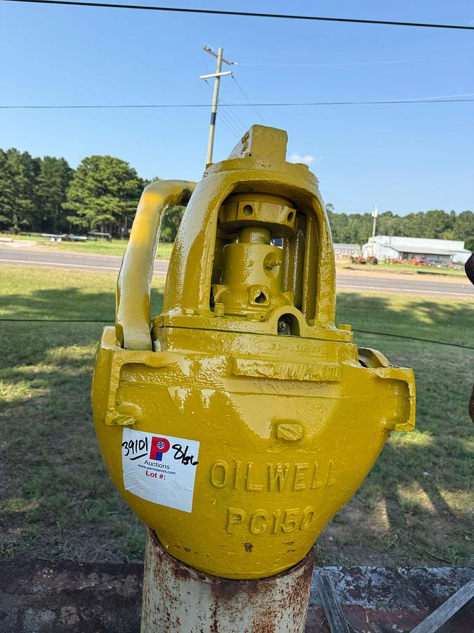 Used OILWELL PC150 150-TON 4-1/2” FH BOX ROTARY SWIVEL