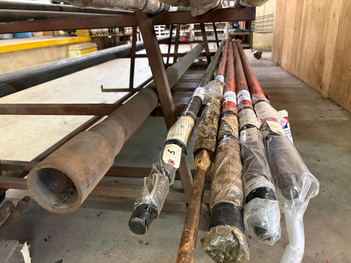 Used 2” x 1-1/2” x 10’ 20WD flexrite ring, CS parts rod