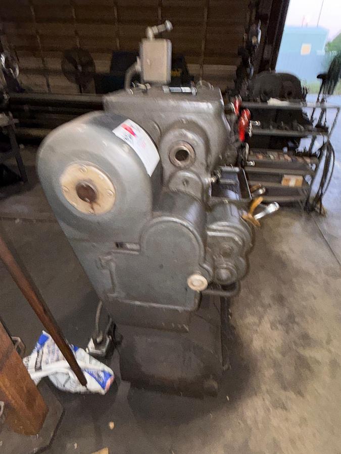 Used THE HENDEY MACHINE 48”x12” TABLE HORIZONTAL LATHE W/ SOME TOOLING