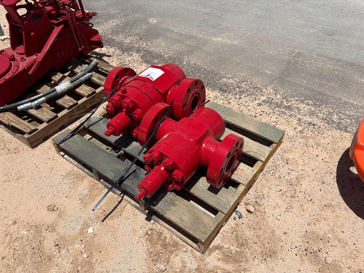 Used (2) 4-1/16” gate valves