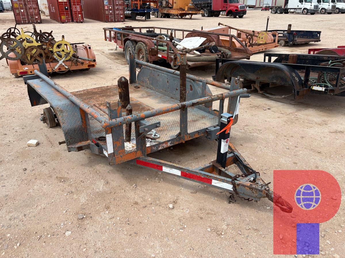 Used SHOPBUILT 8’ X 5’ T/A BUMPER PULL BOP TRAILER