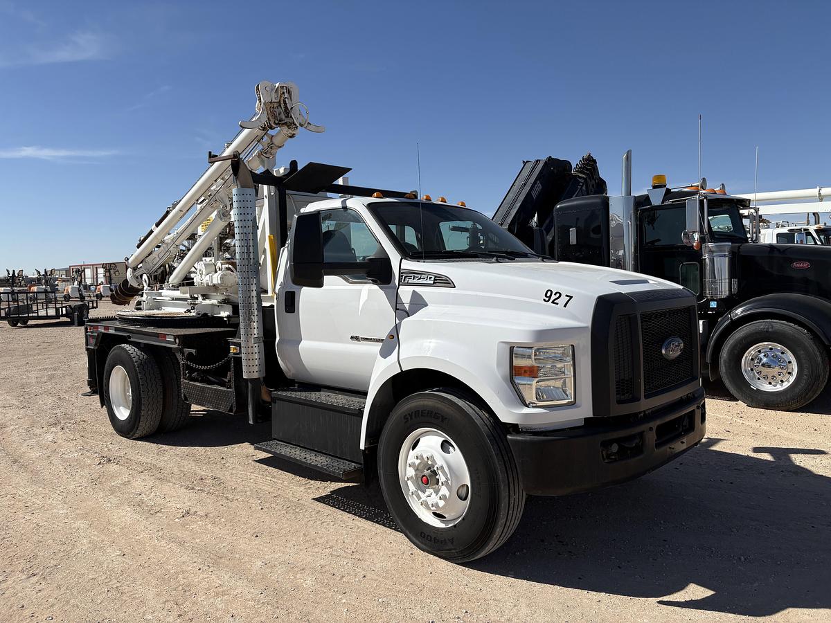 Used 2016 FORD F-750 SUPER DUTY S/A TEXOMA 270 AUGER TRUCK