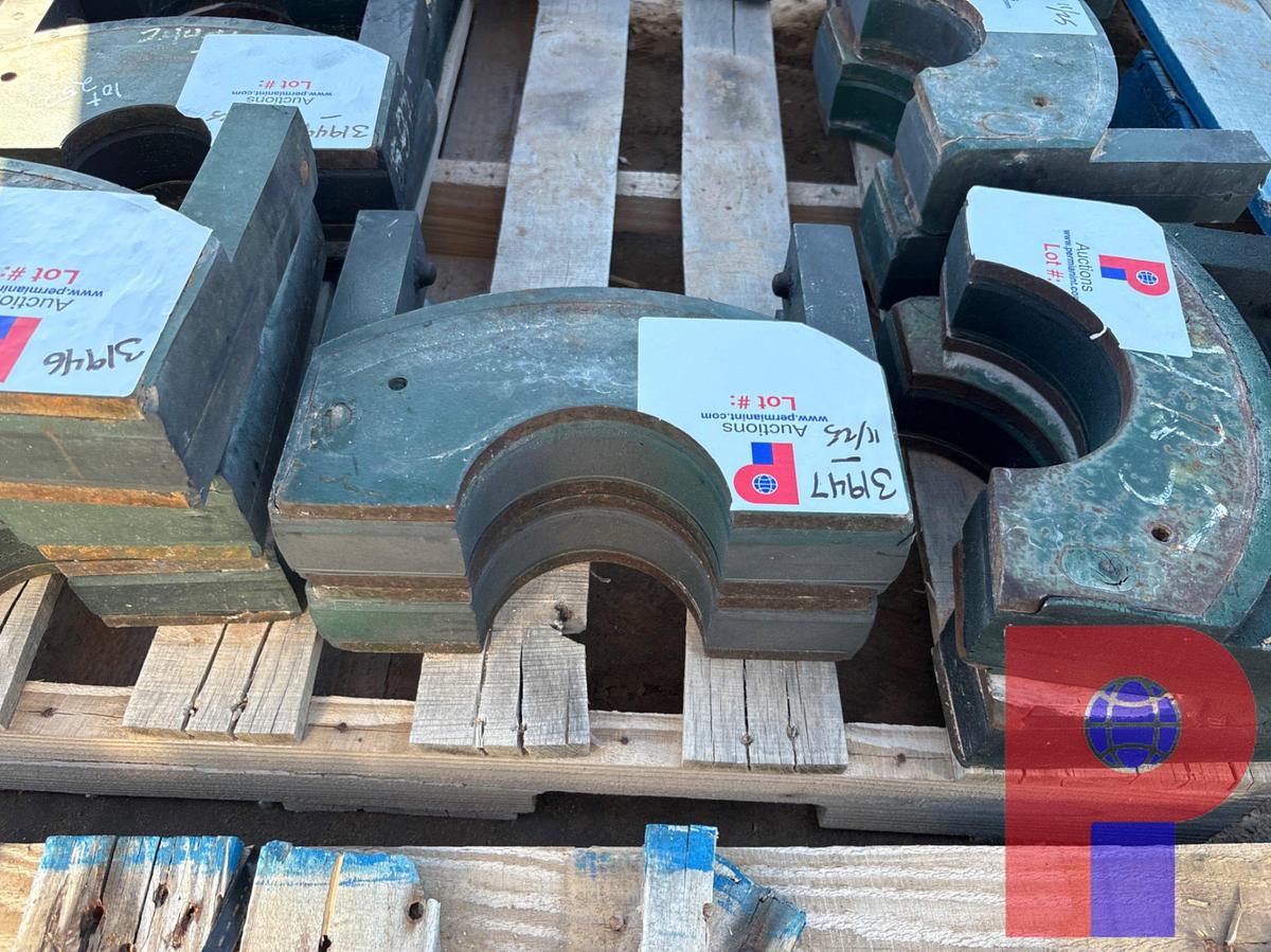 Used (2) 12”W X 5”DIA BOP PIPE RAMS