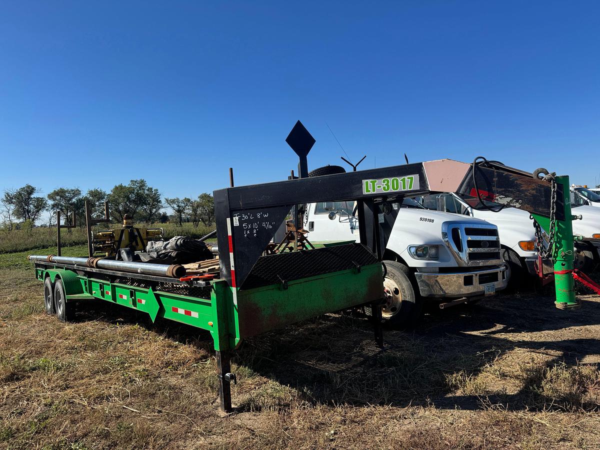 Used 2018 STEWART WIRELINE BOP LUBRICATOR TRAILER WITH BOP