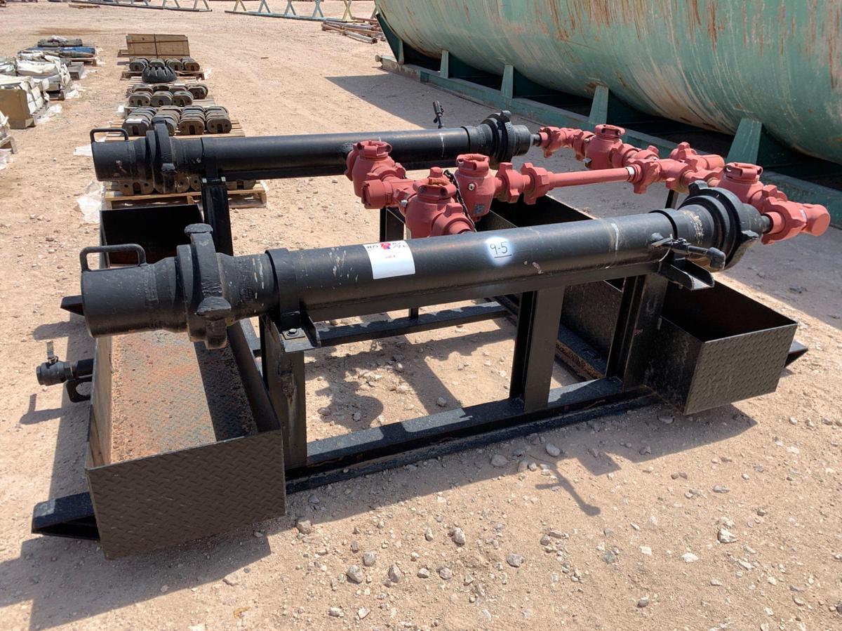 Used 4” to 2” Skidded Choke Manifold