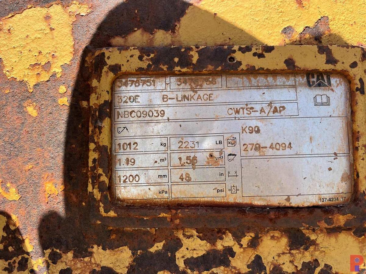 Used 2012 CATERPILLAR 320E CRAWLER EXCAVATOR