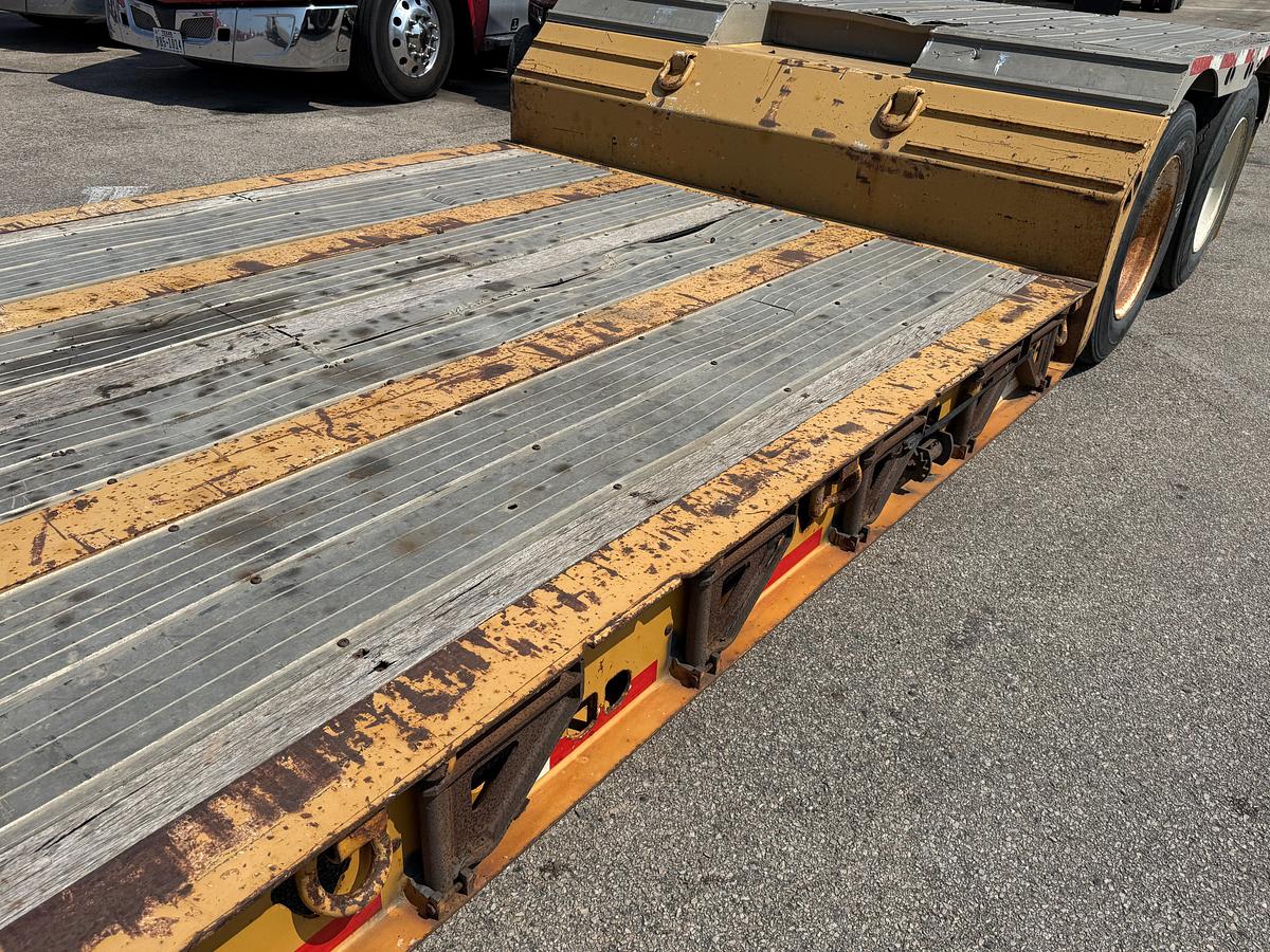 Used 2013 TRAIL KING TK54MG-482 T/A DBL DROP DECK RGN LOWBOY TRAILER