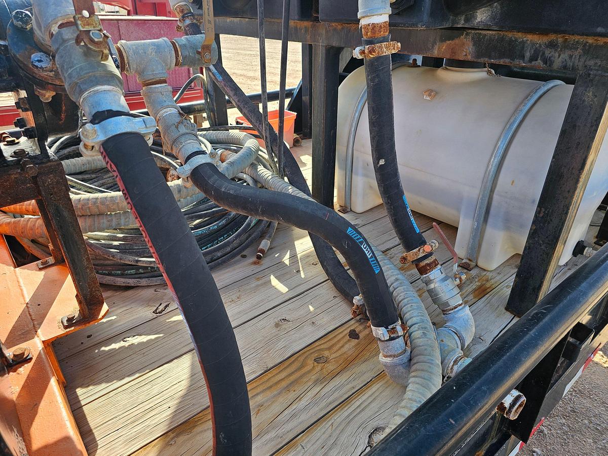 Used NLB CORP. 10,000PSI HYDROSTATIC TEST TRAILER