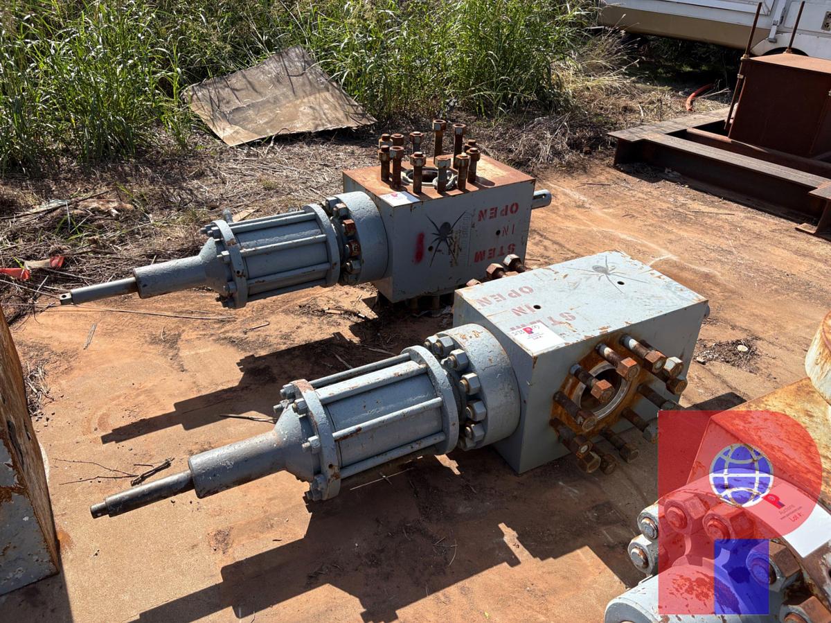 Used (2X$) CHURCH ENERGY 7-1/16” 10K HYDRAULIC FRAC VALVES