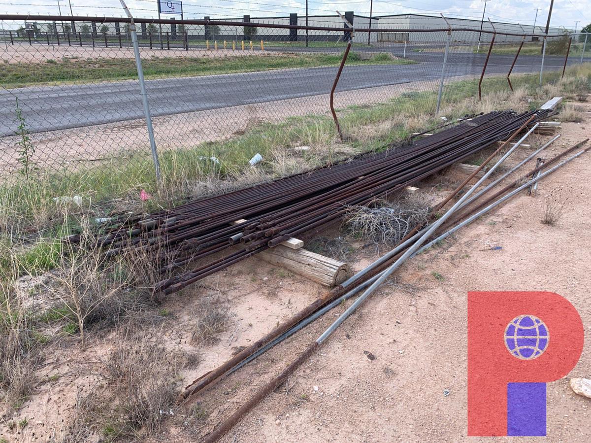 Used LOT OF ASSORTED DRILL PIPE, TUBING, AND RODS