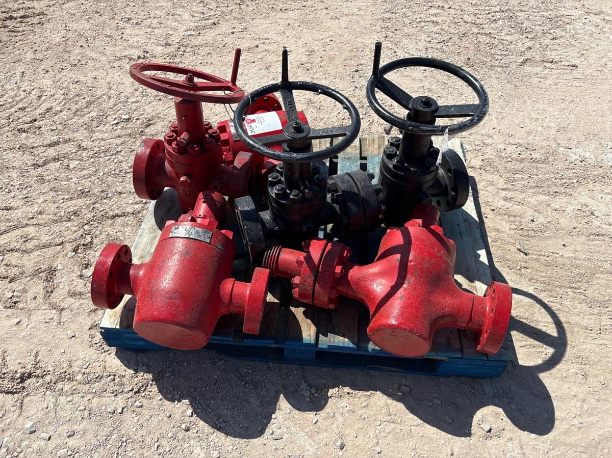 Used (6x$) 1-13/16” & 2-1/16” 10k gate valves