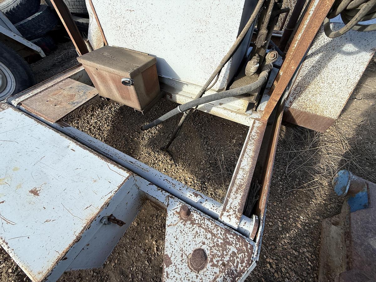 Used SHOP MADE 10’ T/A 3-STATION BUMPER PULL ACCUMULATOR TRAILER