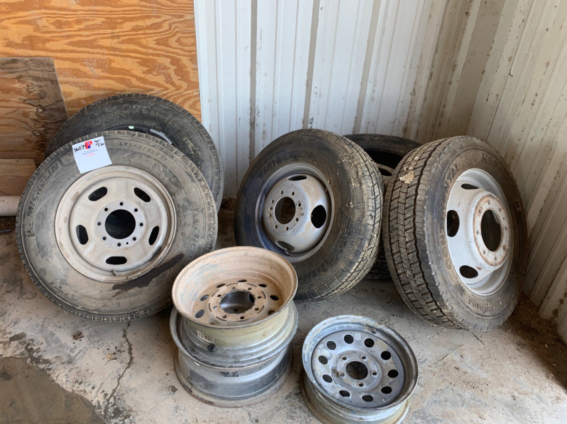 Used 6 Tires and 4 Rims