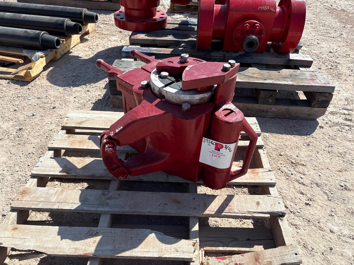 Used Forum 150-ton slip type elevator dressed f/ 2-3/8”