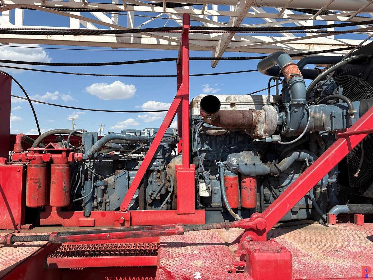 Used 2007 CROWN CE600DD 5-AXLE WELL SERVICE RIG (2023 Cat IV Inspection)