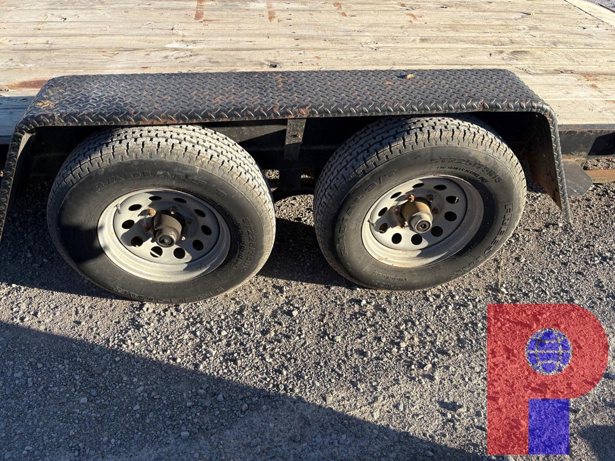 Used 2017 QUALITY TRAILERS 20’ X 82” T/A BUMPER PULL CAR HAUL TRAILER