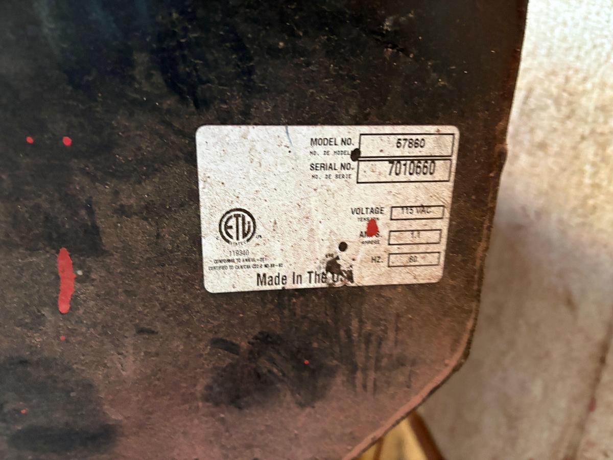 Used Pure wash model 67860 parts washer