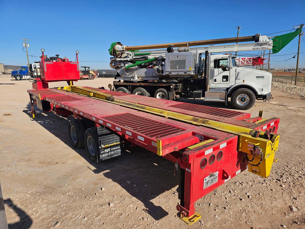 Used 2023 HAWKER WELL WORKS  30'X8.5' T/A GOOSENECK PIPE HANDLER