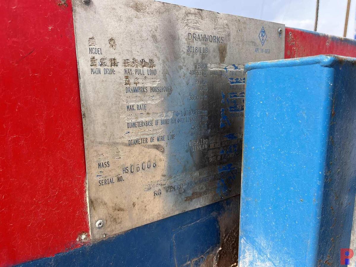 Used 2006 RG 550 6-AXLE WELL SERVICE WORKOVER RIG