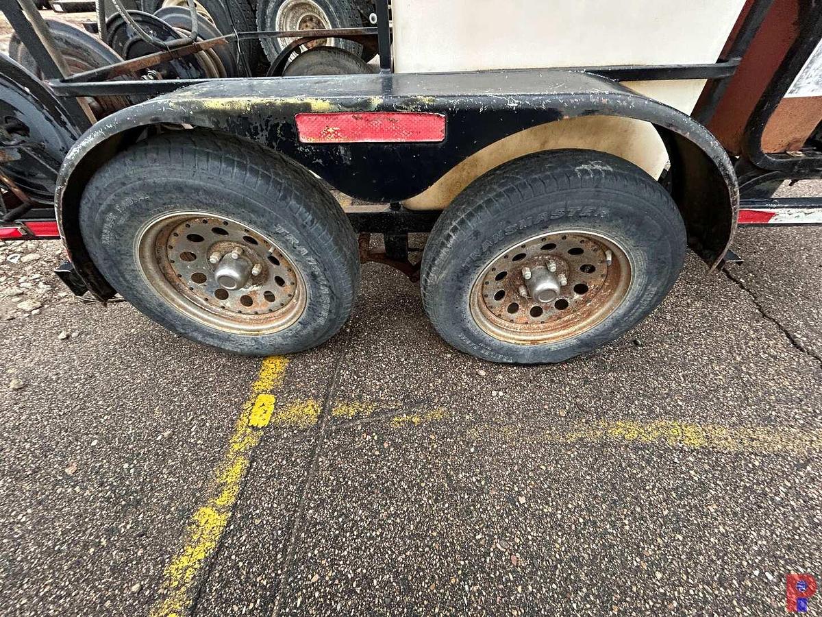Used 2004 ALKOTA  CLEANING SYSTEMS 10’ BUMPER PULL PRESSURE WASHING TRAILER