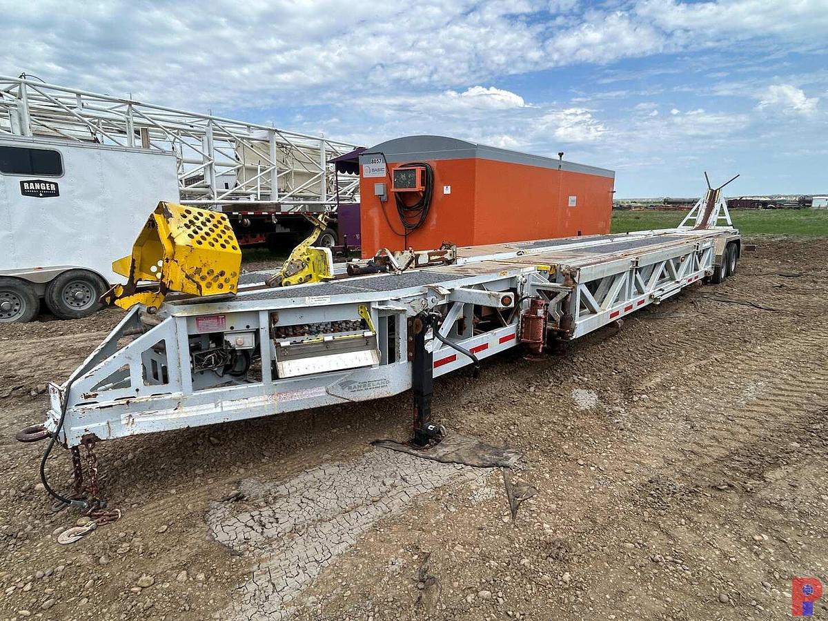 Used 2012 RANGELAND 3545T 52’  T/A HYDRAULIC PIPE HANDLER TRAILER
