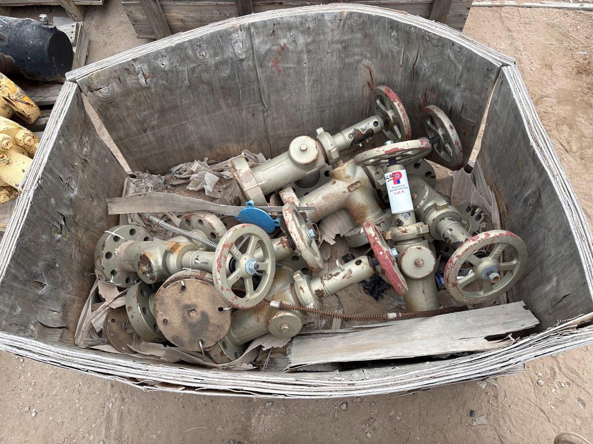 Used Crate of (7) 2-1/16” 5M choke valves
