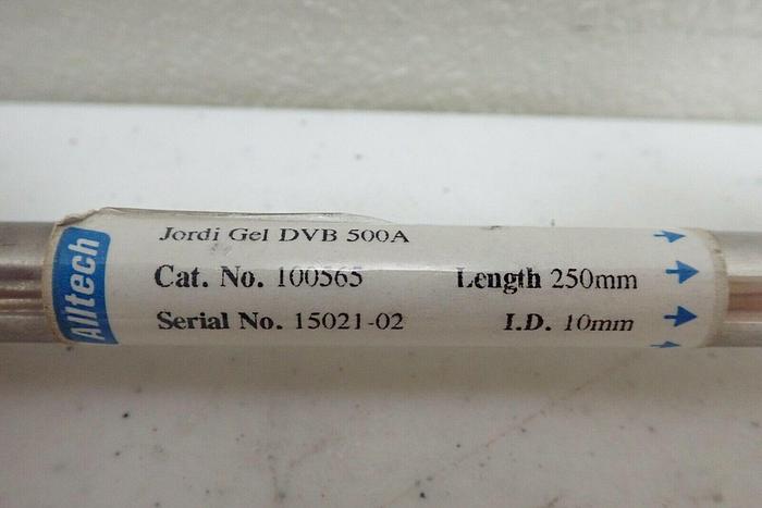 Used Alltech 100565 Jordi Gel DVB 500A 250x10mm HPLC Column