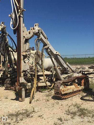 Used 1988 Ingersoll-Rand ECM350 Air Trac Drill & 850 cfm Air Compressor