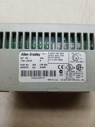 Used ALLEN BRADLEY 1794-OB16P Ser A
