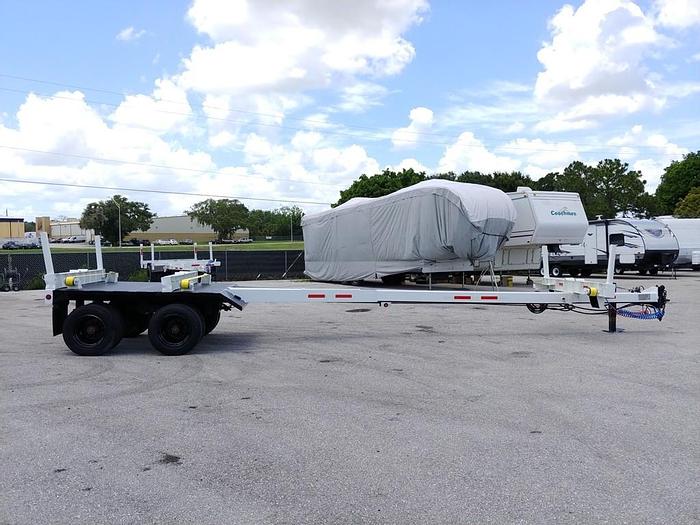 Used Reid PT15S 41000lb 60ft Extendable Pole Trailer - 14649