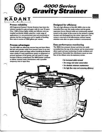 Used 1988 SWECO WWF-30S-DD #26400