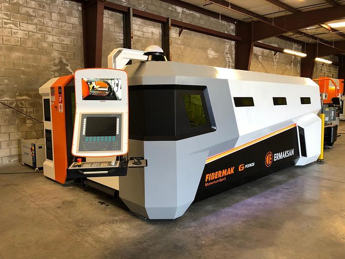 6000 WATT ERMAK GEN-3 FIBER LASER CUTTING MACHINE **IN STOCK**